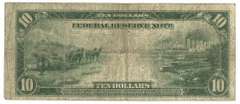 Series of 1914 Large Size $10 Federal Reserve Note (7-G)