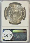 Bright-white near Gem BU 1884-O Morgan Silver Dollar. NGC MS64