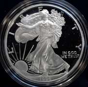 1994 Proof American Silver Eagle OGP.