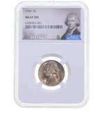 MS67 1946 Jefferson Nickel - 5FS - Graded NGC