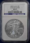2009 American Silver Eagle NGC MS69 Early Releases