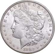 1882-CC Morgan Silver Dollar