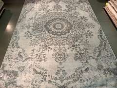 MARVELOUS VINTAGE REPRO DESIGN RUG 8X11