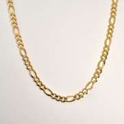 Popular 14k Figaro Necklae