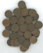 70 FULL LIBERTY Indian Head Cents from 1880's, 90's & 1900's