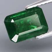 Top emerald green! 2.16ct emerald cut Tsavorite Garnet
