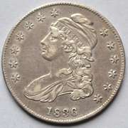 1836/1836 Bust Half Dollar