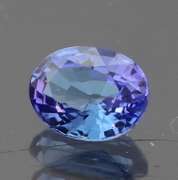Vivid 1.09ct violet blue Tanzanite