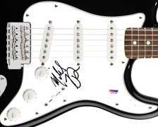 We Are Scientists Michael Tapper Autographed Signed Guitar PSA
