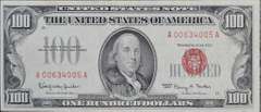 Series 1966 $100 United States Note, Circulated FR1550