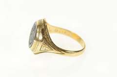 10K Yellow Gold 1954 University of North Carolina Black Onyx Ring