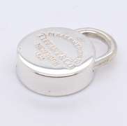Cute Tiffany & Co. .925 Silver Pad-Lock Charm