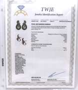 Charming 18kt Pearl and Diamond Rope Swirl Earrings
