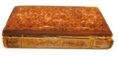 1839 American Almanac Antique Book