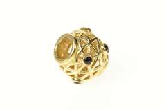 14K Yellow Gold Pandora Black Onyx Constellation Charm/Pendant