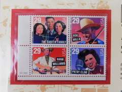 5 America Music Series U.S. Stamp Blocks