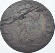 1785 Connecticut United States Pre-Federal Cent - M.7.1-D - TR5