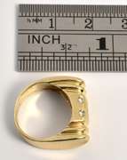 Nicely Styled Petite Diamond Ring