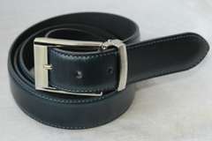 Classy Full Grain Leather Belt, Made In Italy