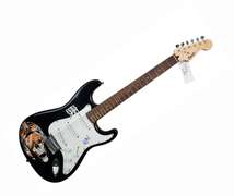 Pearl Jam Eddie Vedder Autographed Signed Photo Guitar ACOA