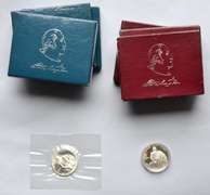 Washington 1982 Comm Halves 3 Each Proof & Unc