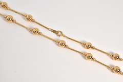 Sparkling Bar and Ball Necklace