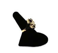 Gorgeous Handmade Italian 14k Gold Panther Ring