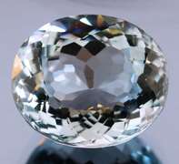 Large 25.93ct aqua blue Hydrothermal Quartz