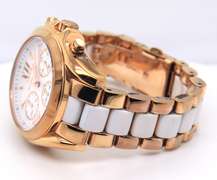 Micheal Kors Bradshaw Chronograph White Dial Watch