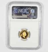 PF69UCAM 1994 Guernsey 10 Gold Pounds - Normandy 50th Anniv - NGC