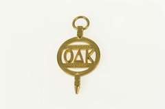10K Yellow Gold Omicron Delta Kappa Leader Honor Society Charm/Pendant