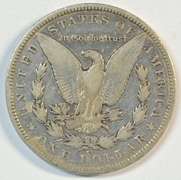 Key date 1891-CC Morgan Silver Dollar in circ