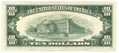 Scarce 1953 Series $10 Silver Certificate STAR NOTE