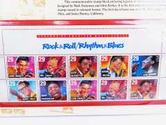 5 America Music Series U.S. Stamp Blocks