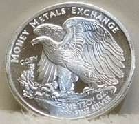 1 oz Silver PRF Round - Walker   NOTE:  The designation COPY, seen on the reverse, refers to the design of the Round, using the design of the US Walking Liberty Half Dollar.