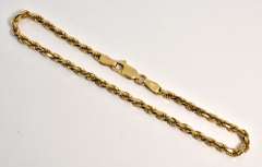 Reflective Diamond Cut Rope Bracelet