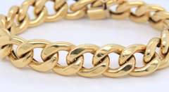 Incredible 18kt Yellow Gold Miami Cuban Link Bracelet