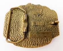 1984 Winter Sports Belt Buckle