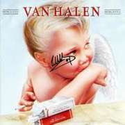 Eddie Van Halen Autographed Facsimile Album LP