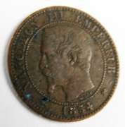 Rare 1854 Napoleon French Empire Coin