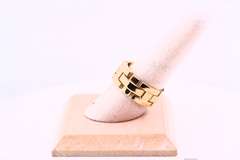 Puzzle Piece 14k Gold Handmade Italian Ring