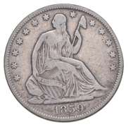 1859-O Seated Liberty Half Dollar