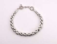 Ravishing French Made Bracelet in Sterling Silver