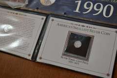 Lot Of Various Coins/Displays/Token/Medal Lot. Contains No Gold.