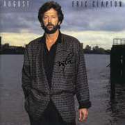 Eric Clapton August Facsimile Signed Album LP