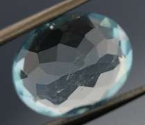 Dazzling 4.60ct 11mm Swiss blue Topaz