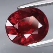 Rich black cherry 2.85ct Spessartite Garnet