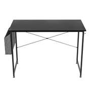 Office Desk 43.3 Inch with Storage Bag Iron Hook