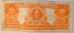 $ 20 1922 Series Gold Certificate.