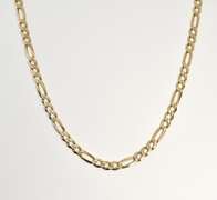 Stunning 14k Figaro Necklace